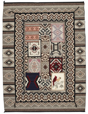 Native American Navajo Weaving/Textiles/Rugs
