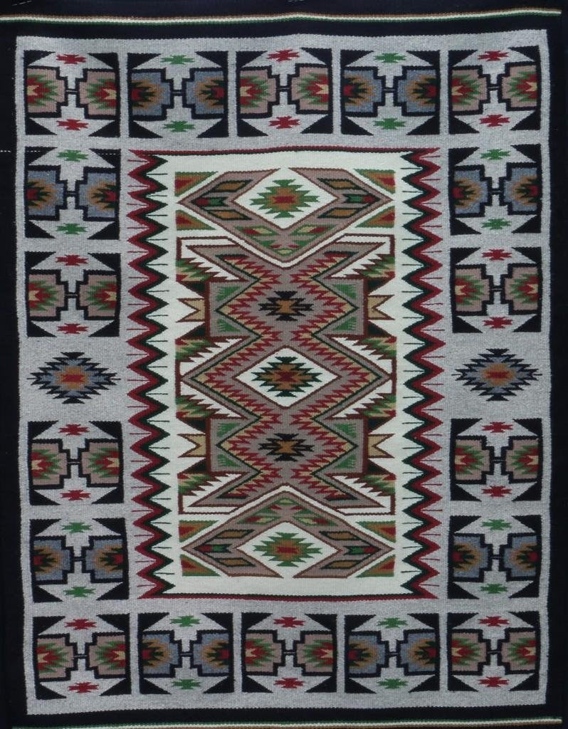Native American, Exceptional Navajo Red Mesa Textile/Rug, #957-Sold