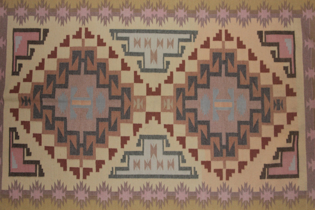 Woven Rug : Finely Woven Navajo Wool Rug by Anita Williams #2