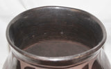 Native American Santo Domingo Black on Black Large Storage Jar by Raphaelita Aguilar, #807 SOLD