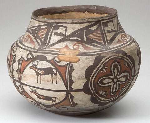 Native American Zuni Pottery Olla  #33 Sold
