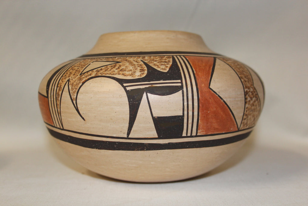 Pottery : Very Good Native American Hopi Pottery Jar by Stella Huma #58