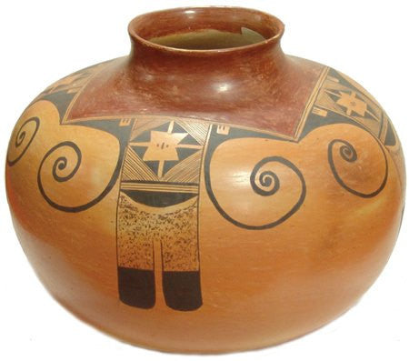 Large Hopi Pottery : Exceptional Very Large Vintage Hopi Pottery Olla by Priscilla Namingha Nampayo #298