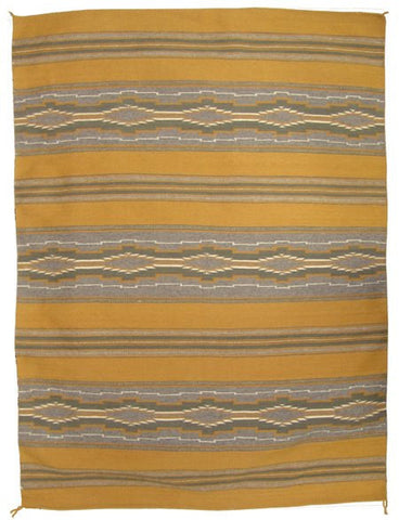 Large Navajo Rug : Large Fine Vintage Pine Springs Navajo Rug/Weaving by Ellen Smith #301 SOLD