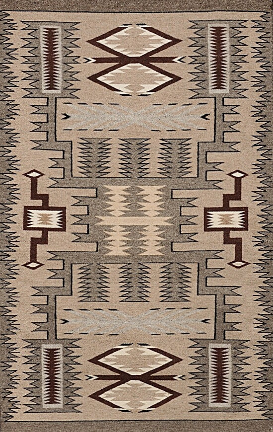 Navajo Rug, Storm Pattern Rug, Native American Rug, Wool Navajo Rugs, Navajo Weaving, Southwestern Rug, #674
