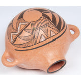Native American, Betty Nevakuku (Hopi, 20th Century) Award Winning Pottery Canteen CA 1986, #1691