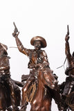 Bronze Sculpture, "Headin for the Red Eye" by James P. Regimbal 1949-),1982 (c) 12/35. #1424