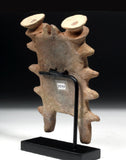Pre-Columbian, Chancay Poly Chrome Figure on Litter - Rare!, Ca 1000 to 1470, #1134 Sold