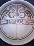 Native American, Hopi Poly Chrome Pottery Bowl, by Dee Setalla, #1536