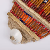Authentic Naga Konyak Woman’s Mustard Bead Belt #1759.