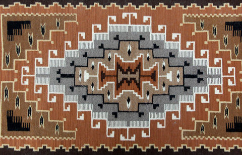 Native American Textile : Excellent Condition Native American Navajo Textile by Theresa Begay #222 Sold