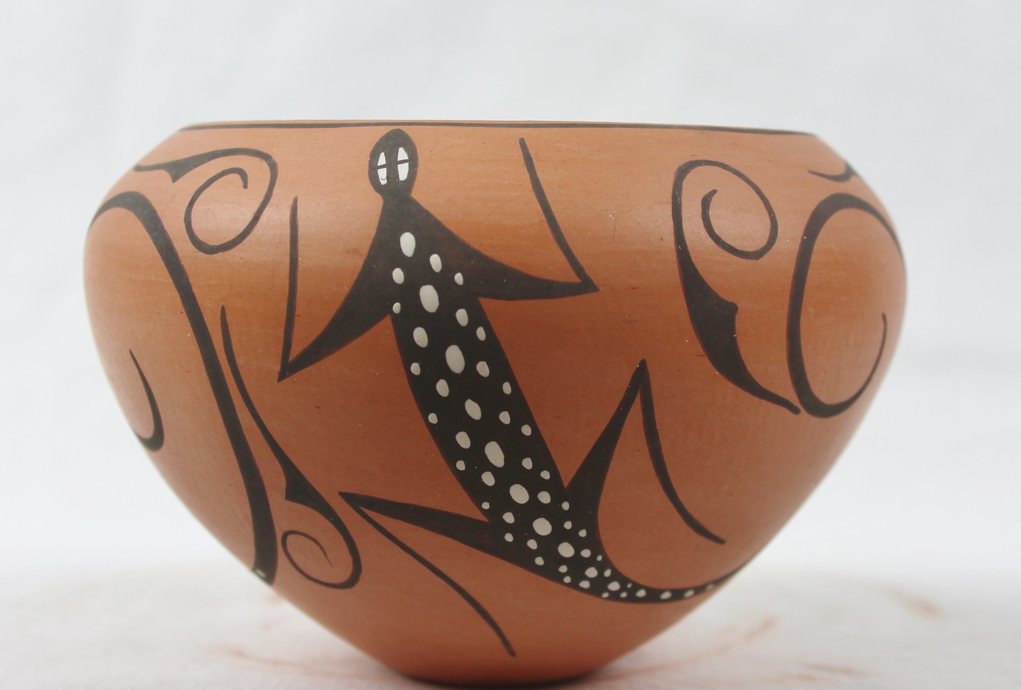 Native American, Zuni Pottery by Acclaimed Artist Anderson Peynetsa, #