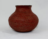 Native American, Prehistoric, Anasazi Corrugated Redware  Olla, CA 1000-1600 AD,,#1504 S"OLD