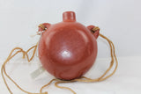 Canteen : Native American Zia Polchrome Bird Design Canteen, signed by Sofia Medina #127 SOLD