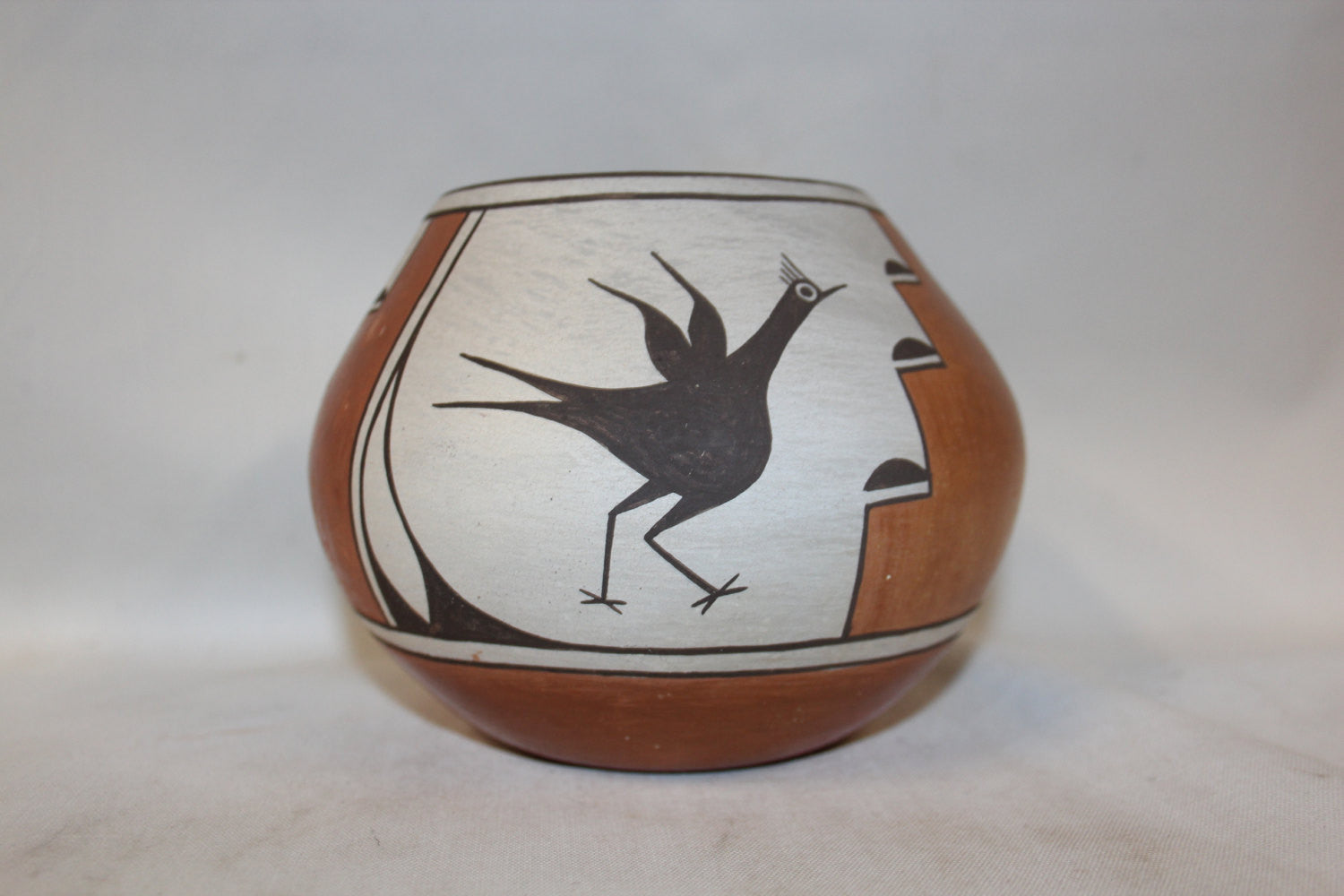 Pottery : Primo Rare Zia Polycrome Pottery 