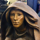 Western Artist, Lincoln Fox, Bronze Sculpture titled, "Wind Song" Small Fountain, Limited Edition of 75,  #C 1685