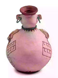 Rare Maricopa Indian Pottery Effigy Vase, by Thelma Bread, CA 1960's, # 1756