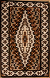 Native American, Extra Fine Exceptional, Navajo Two Gray Hills Weaving, by Teresa Foster, #1364