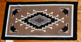 Navajo Two Gray Hills Textile, ca 1070's #1049