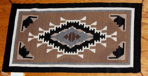 Navajo Two Gray Hills Textile, ca 1070's #1049 SOLD