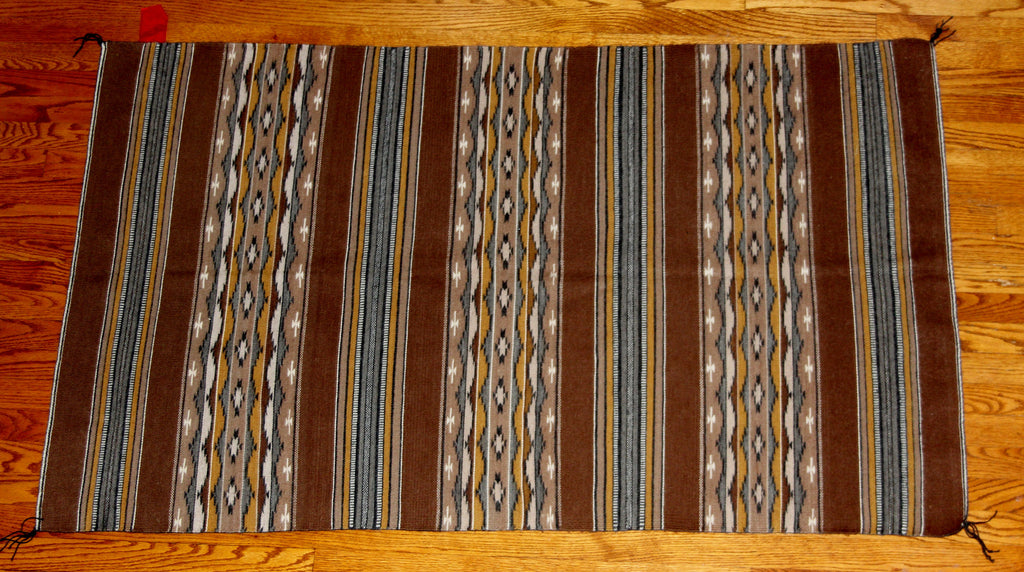 Navajo, Wide Ruins Textile/Rug/Weaving, by Phyllis Niwood, Ca 1978, #1045 Sold