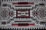 Native American Storm Pattern Navajo Rug, By Lena Chief, First Prize Winner Museum Of Northern Arizona, Flagstaff, #1064 Sold