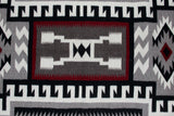 Native American Storm Pattern Navajo Rug, By Lena Chief, First Prize Winner Museum Of Northern Arizona, Flagstaff, #1064 Sold