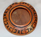 Native American, Exceptional Historic Low Shouldered Hopi Tewa Bowl, Ca 1910-1920, #1078