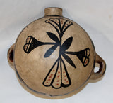 Native American, Historic Cochiti Pottery Canteen, Ca 1920's, #1077