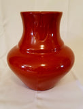 Native American, Santa Clara, Red Water Jar With Bear Paw, by Jason Ebelacker (1980-), 1151 Jason Sold on his end.