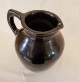 Native American, Santa Clara, Black Pottery Pitcher, by Jason Ebelacker (1980-), #1150-Sold