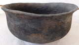 Native American, Historic Diegueno Small San Diego Pottery Plain Ware Cooking Bowl, #1030
