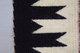 Native American Navajo Hand Woven Wool Rug, 1970's, #1032