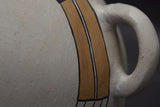 Native American, Vintage Acoma Poly Chrome Pottery Canteen, Ca 1960's, #1102