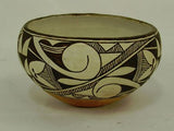 Native American, Vintage Acoma Pottery Bowl, Ca 1940"s   #1119 Sold to Larry