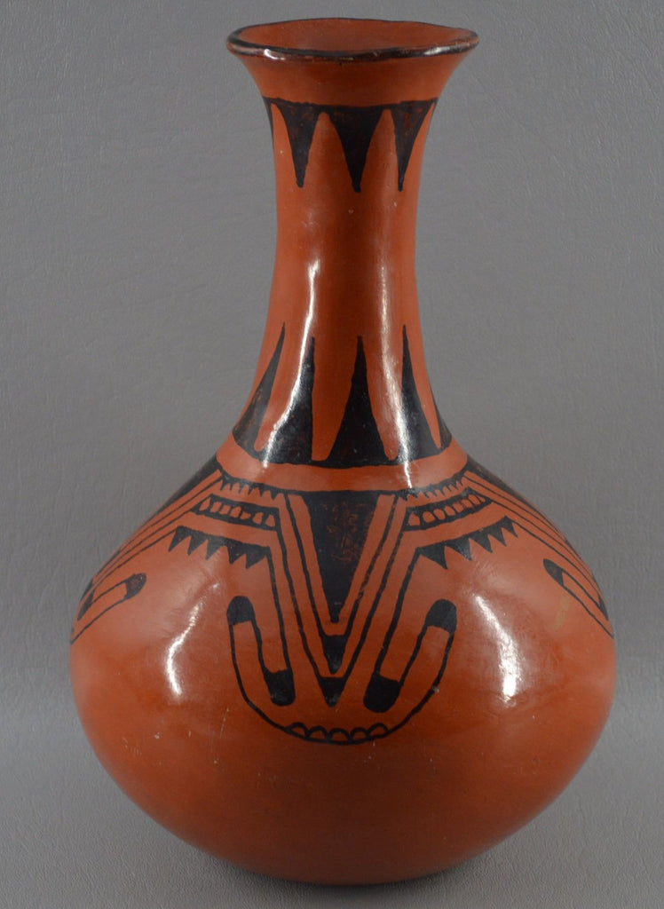 Native American, Maricopa Pottery Vase by Ida Redbird, Ca 1950's, # 1153