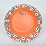 Native American, Acoma Poly Chrome Pottery Olla, Loretta Garcia (Acoma, B. 1956) #1197 Sold