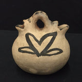Native American Historic Cochiti Pottery Wedding Vase, Ca 1920's-1940's, #1310
