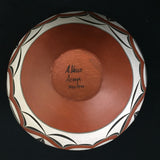Native American Vintage Acoma Poly Chrome Pottery Olla, by Adrian Vallo, Ca 1993, #1325 sold