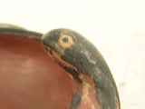 Native American Vintage Maricopa Pottery Snake Bowl, by Mabel Sunn (1898-1980), Mid 1900's, #1348