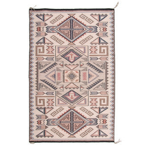 American, Vintage Navajo Raised Outline Teec Nos Pos Weaving/Rug, Attributed to Rita Begay (Dine, 20th Century),#1430 SOLD