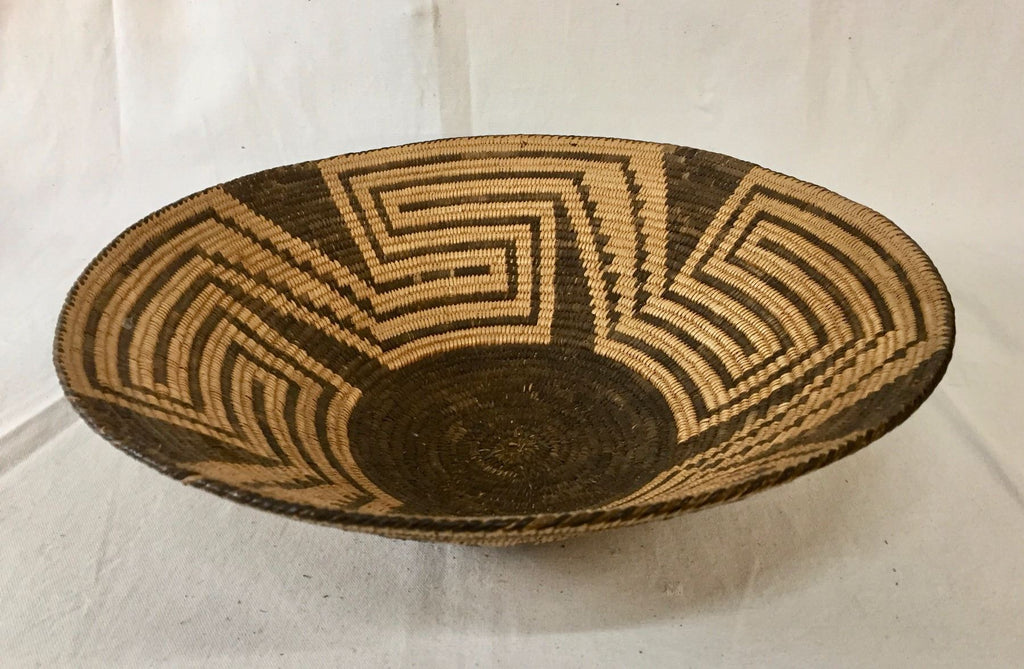 Native American Vintage Pima Basket, Ca 1920's-40's, #1425