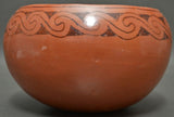 Native American Vintage Maricopa Pottery Bowl, Ca. 1950, #1431