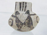 Prehistoric, Very Rare Anasazi, Ca 1000 to 1150 AD, Black On White Duck Effigy Pottery Vessel,  #1490 Reserved for Jason