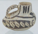 Prehistoric, Very Rare Anasazi, Ca 1000 to 1150 AD, Black On White Duck Effigy Pottery Vessel,  #1490 Reserved for Jason