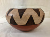 Native American, Vintage Maricopa Pottery Bowl, by Barbara Johnson, Ca 1950's, #1519a Reserved for Suzanne