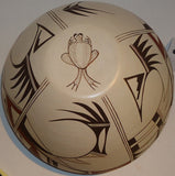 Native American Hopi Poly-chrome Pottery pot by Joy Navasie, #849 Sold