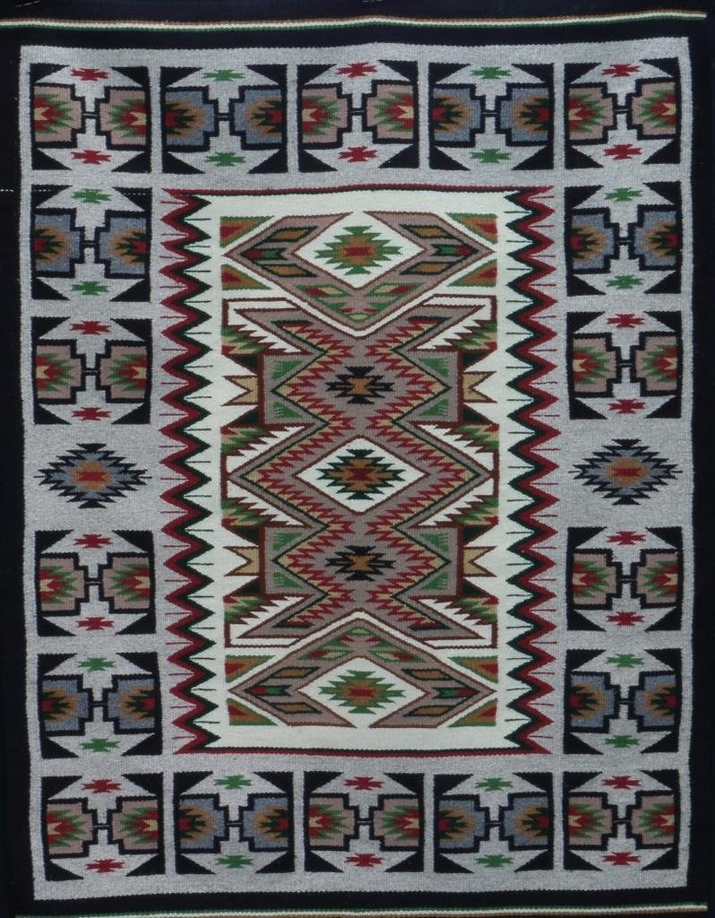Native American,  Exceptional Navajo Red Mesa Textile/Rug, #957-Sold