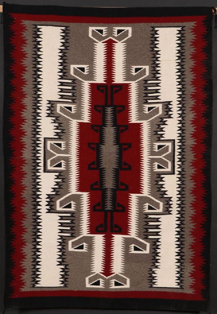 Native American Hand Made Vintage Navajo Wool Textile, by Rose Henry, Crown Point, NM, #1096 Sold