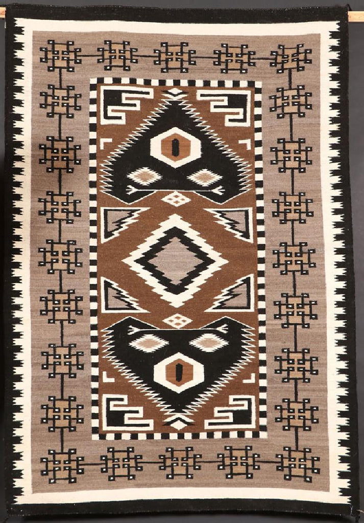 Navajo Teec Nos Pos rug, by Annabelle R. Benally, Ca 1978, #1098  SOLD